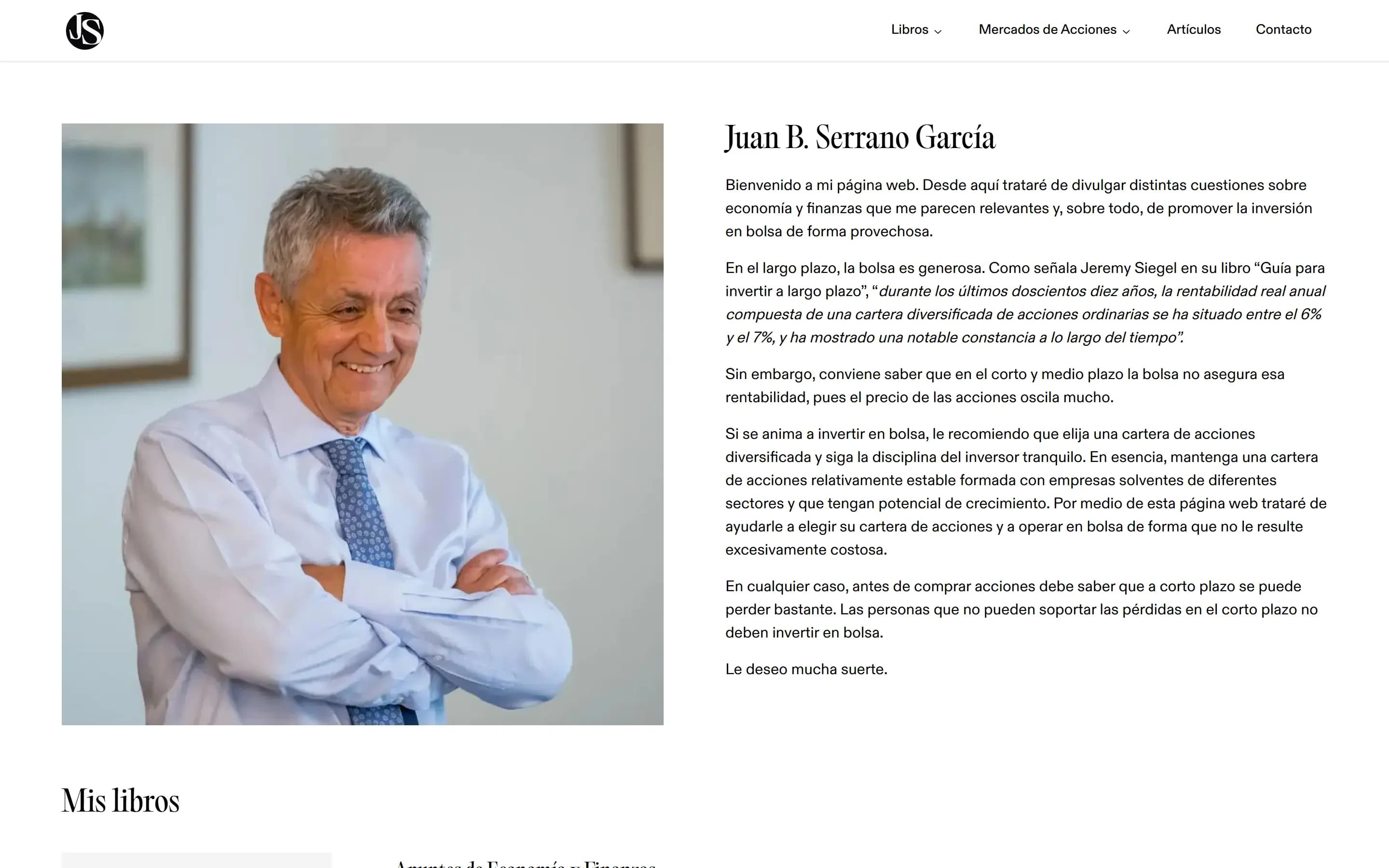 Juan Serrano Finanzas